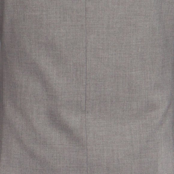 Mens 2-Piece 100% Wool Suit, Gray - Picture 3 of 4